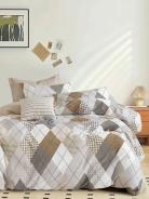 Постельное белье сатин элит на молнии - Доминго - фото