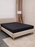 Простыня Микрофибра Страйп - Графит - фото 2