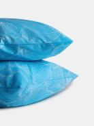 Комплект наволочек поплин - Вернисаж, цвет голубой - фото 2