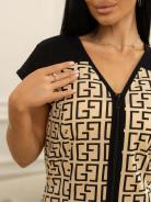 Халат мод.1591/6 - фото 3