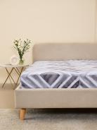 Простыня бязь люкс - Ромбы - фото