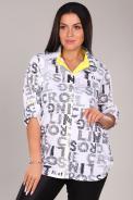 Туника 36525 белый - фото
