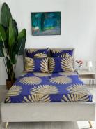 Простыня бязь на резинке - Листья папоротника - фото 6