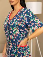 Халат мод.1781/7 - фото 4