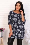Туника 6349 цветы (ед.) - фото