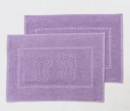 Полотенце махровое - Ножки, цвет насыщенная сирень - фото