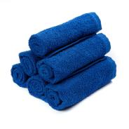 Салфетка махровая - Ярко-синий - фото