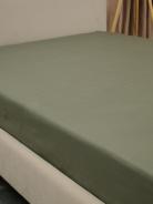 Простыня Микрофибра Страйп - Хаки - фото 2
