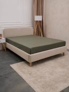 Простыня Микрофибра Страйп - Хаки - фото 7