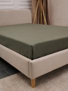 Простыня Микрофибра Страйп - Хаки - фото 8