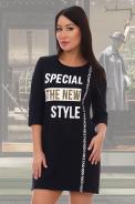 Туника 5703 черный (ед.) - фото