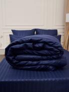 Пододеяльник Микрофибра Страйп - Синий - фото 2