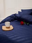 Пододеяльник Микрофибра Страйп - Синий - фото 3