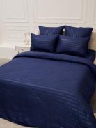 Пододеяльник Микрофибра Страйп - Синий - фото 4