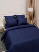 Пододеяльник Микрофибра Страйп - Синий - фото 5