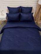 Пододеяльник Микрофибра Страйп - Синий - фото 7