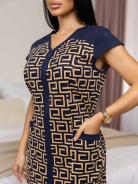 Халат мод.1591/7 - фото 4