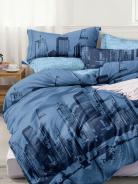 Постельное белье поплин эксклюзив - Мегасити - фото