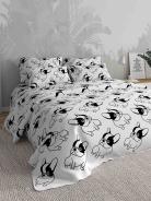 КПБ бязь Премиум - Бульдоги - фото