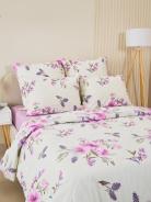 Постельное белье зима-лето из поплина с простыней на резинке - Джина - фото 8