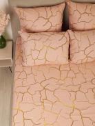 Комплект наволочек бязь - Кракле, цвет пудра - фото 4