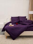 КПБ Микрофибра-Страйп - Фиолетовый - фото