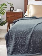 Плед Велсофт Бамбук Аура- Графит - фото