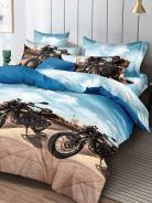 КПБ Поплин Эксклюзив - Харлей - фото