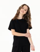 Футболка 1556 детская черный (ед.) - фото