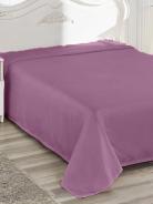 Простыня из сатина гладкокрашенного - Сирень - фото