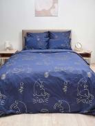 Пододеяльник бязь на молнии - Котики - фото 2