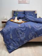 Пододеяльник бязь на молнии - Котики - фото 4