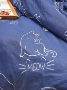 Пододеяльник бязь на молнии - Котики - фото 6