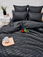 Пододеяльник Микрофибра Страйп - Серый - фото