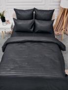 Пододеяльник Микрофибра Страйп - Серый - фото 7