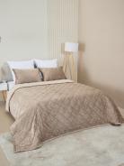 Набор покрывало и чехлы на подушку - Кристалл, цвет бежевый - фото 2