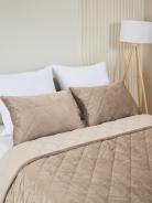 Набор покрывало и чехлы на подушку - Кристалл, цвет бежевый - фото 3