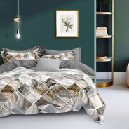 Постельное белье поплин люкс - Отражение - фото