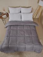 Одеяло всесезонное Relax - Серый - фото 5