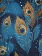 Комплект наволочек бязь люкс - Перо павлина - фото 3