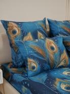 Комплект наволочек бязь люкс - Перо павлина - фото 5