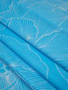 Простыня поплин - Вернисаж, цвет голубой - фото 4