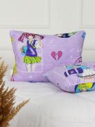 Подушка детская из поплина 50x70 - Аниме - фото