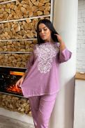 Туника 8164 сиреневый - фото