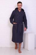 Халат домашний Чемпион ВЧ-242 мокрый асфальт Халат домашний Чемпион ВЧ-242 мокрый асфальт - фото