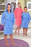 Халат 4617 детский василек - фото