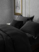 КПБ Страйп - Сатин - Черный - фото