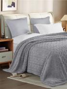 Плед Велсофт Гамми - СЕРЫЙ - фото