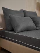Комплект подушек для сна - Темный серый - фото 5
