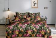 Постельное белье полисатин на молнии - Букет - фото